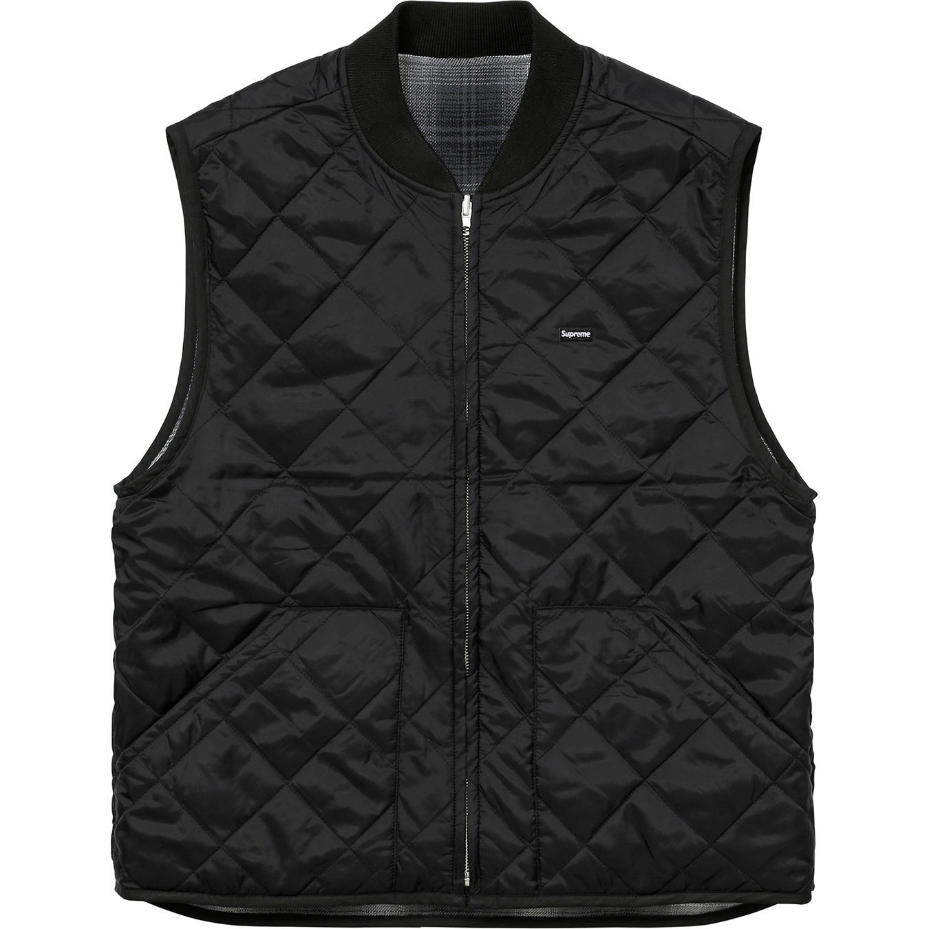 Reversible Shadow Plaid Vest view 26